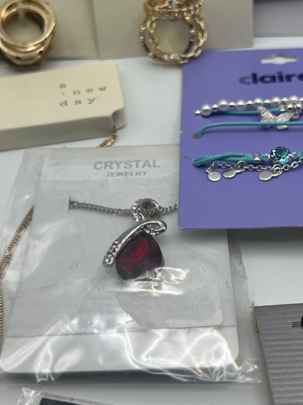 Womens Jewelry Lot Necklaces Rings Earrings A New Day Claires Lauren Conrad 16 - Picture 5 of 16